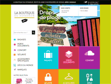 Tablet Screenshot of laboutiqueduvoyageur.com